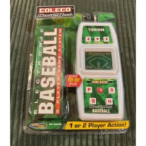 Coleco Head to Head Electronic Baseball 2 Player Game System No. 60340‎